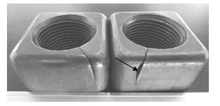 螺母鍛造裂紋形貌 螺母鍛造裂紋形貌