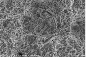 圖13-6 B區斷面微觀形貌