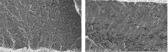圖11-155 斷面A1區微觀形貌 圖11-156斷面A2區微觀形貌