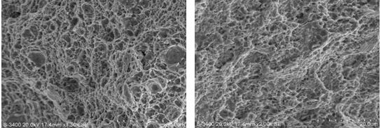 圖11-159 斷面C區微觀形貌 圖11-160 斷面C區微觀形貌